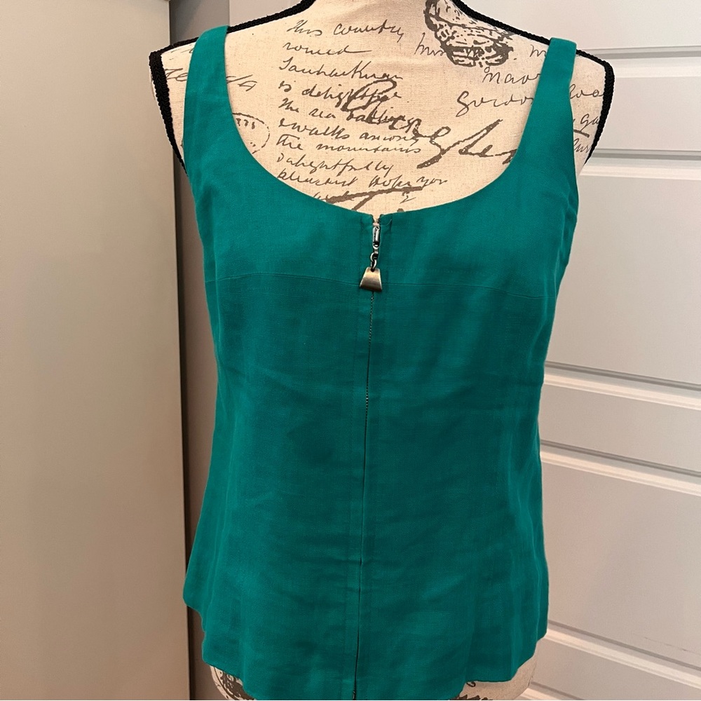 Ellen Tracy Linen Top